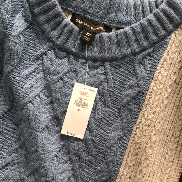 NWT Banana Republic Cable-Knit Cropped Sweater - Picture 9 of 11